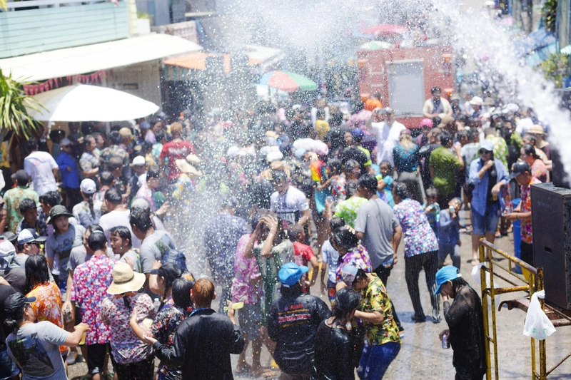 Festival de Songkran,Tailandia Festival de Songkran,Tailandia
