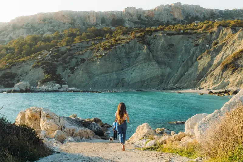 spiaggia in atalya , Antalya turchia 