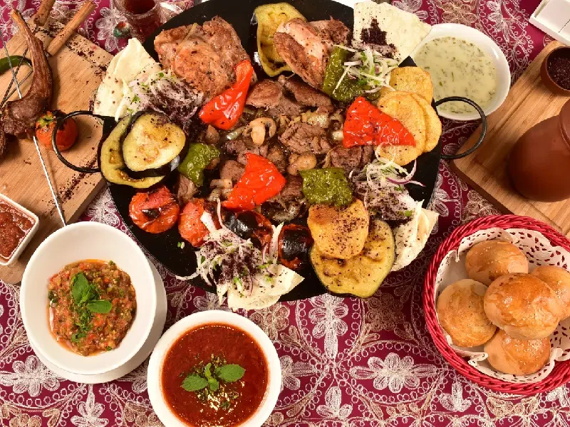 Authentic Turkish and Arabic meals in Dubai.
