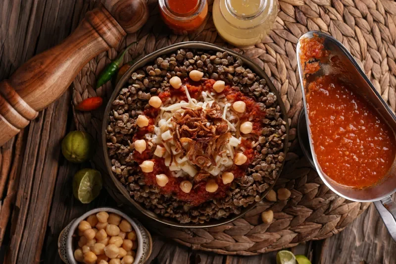 Koshari, cibi tradizionali egiziani