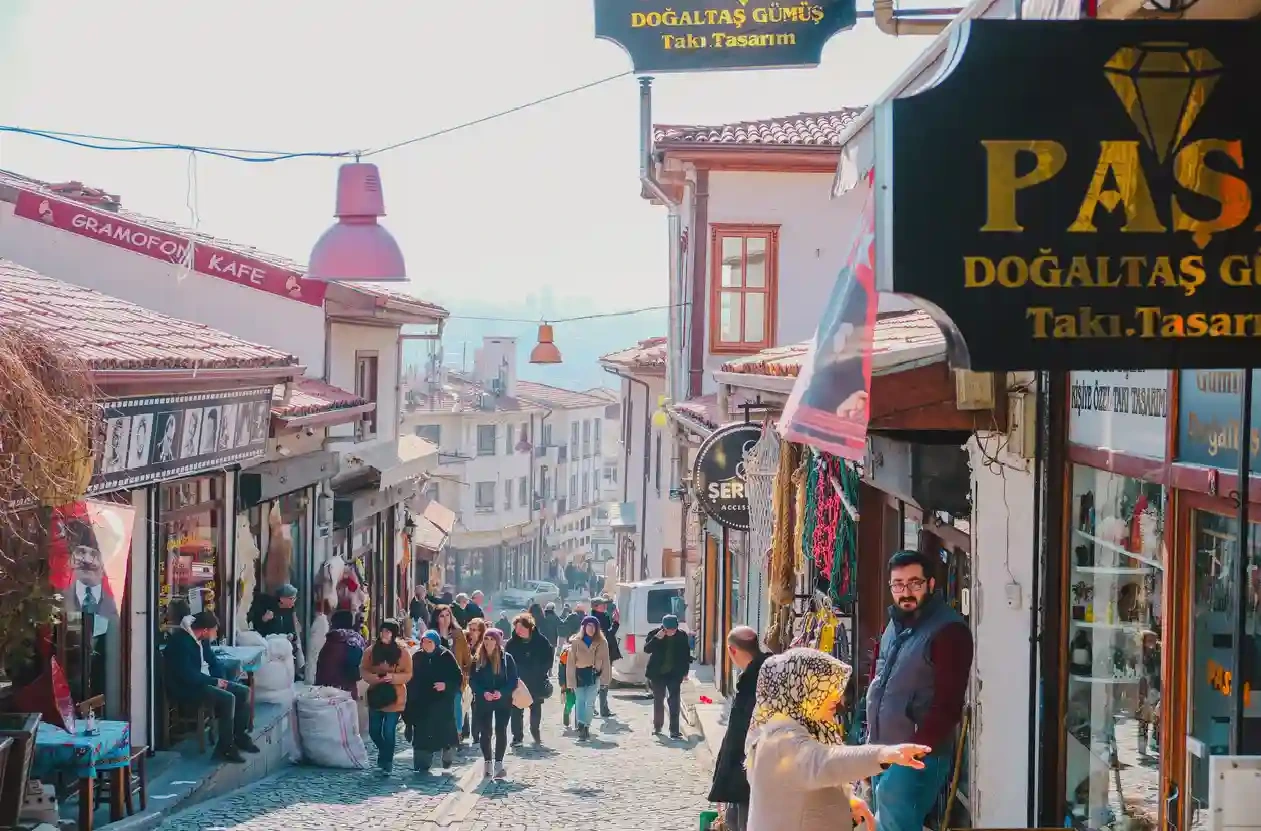 ankara turchia , il castello di ankara
