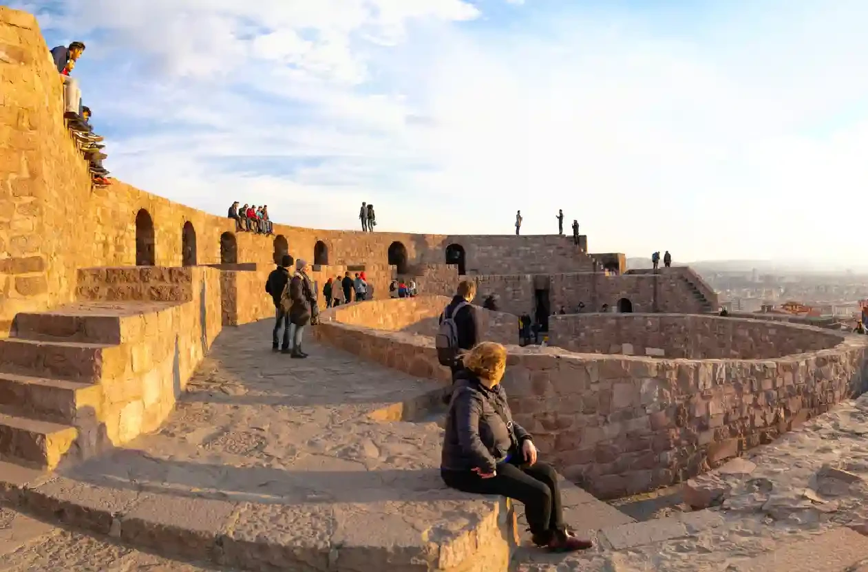 ankara , il castello di ankara