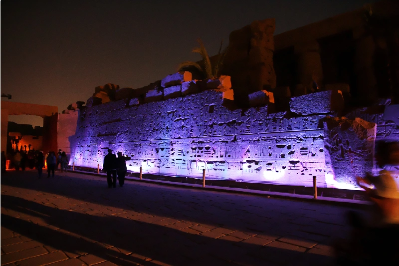 Espectáculo de Luz y Sonido en Karnak