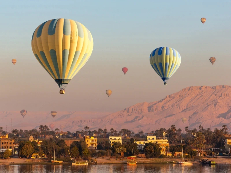 Mongolfiera a Luxor