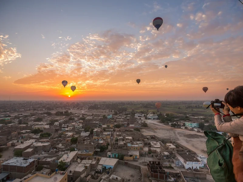Mongolfiera a Luxor