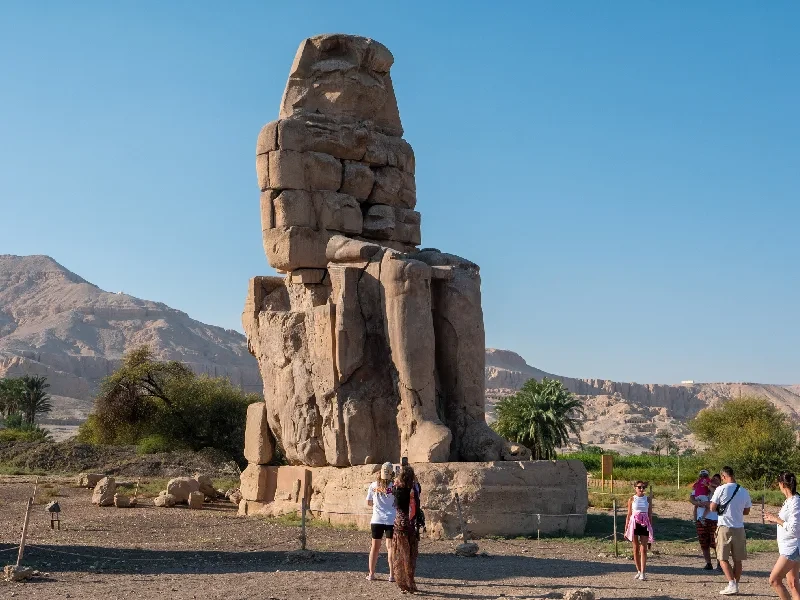 I Colossi di Memnone a Luxor