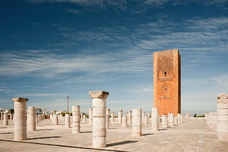 Torre di Hassan a Rabat