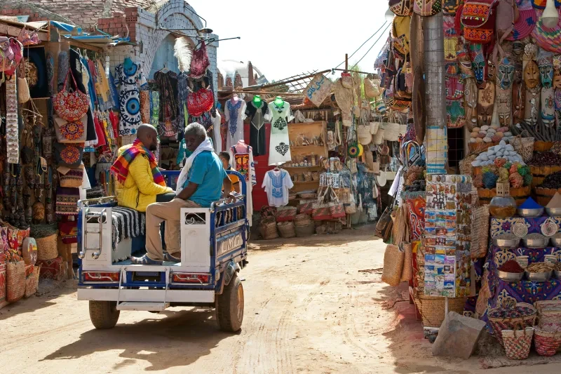 Negozi nel Villaggio Nubiano