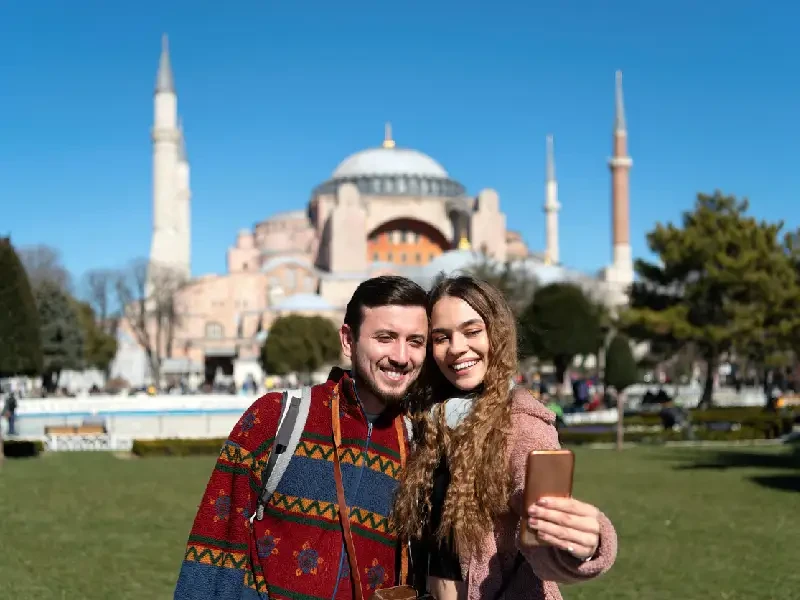 una coppia in turchia istanbul , Sicurezza in Turchia