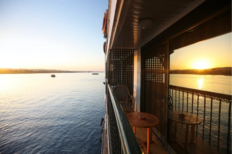Río Nilo, Egipto a través de un crucero
