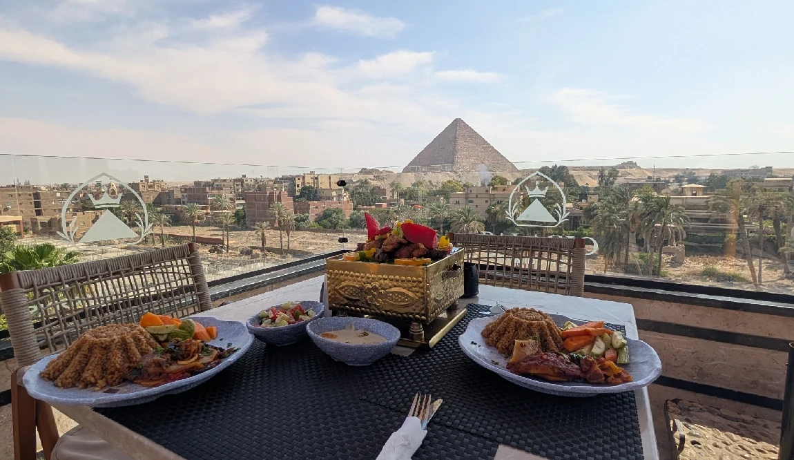 comida en egipto