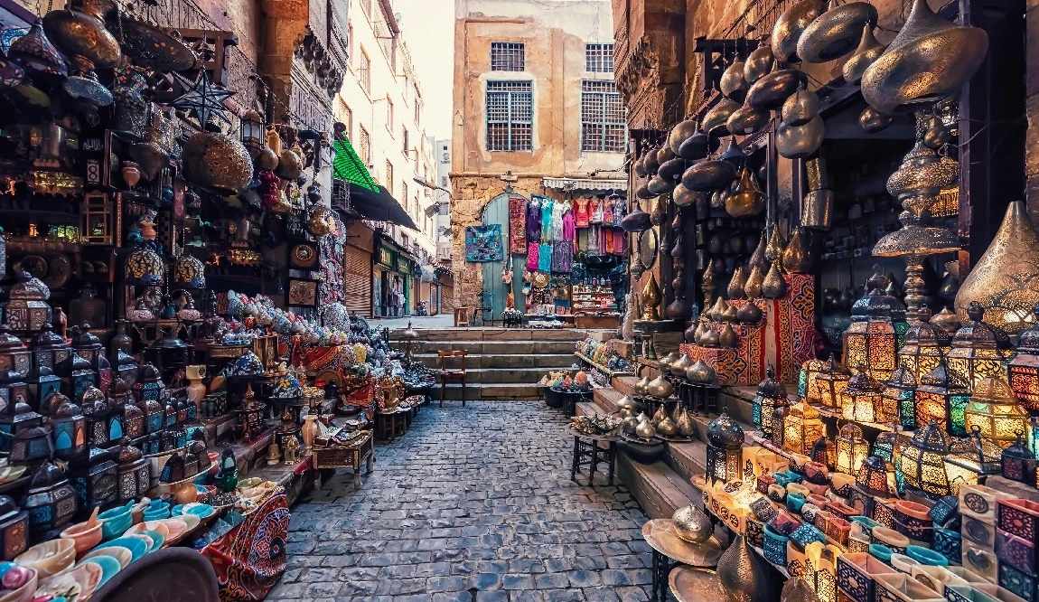 mercados turisticos en egipto