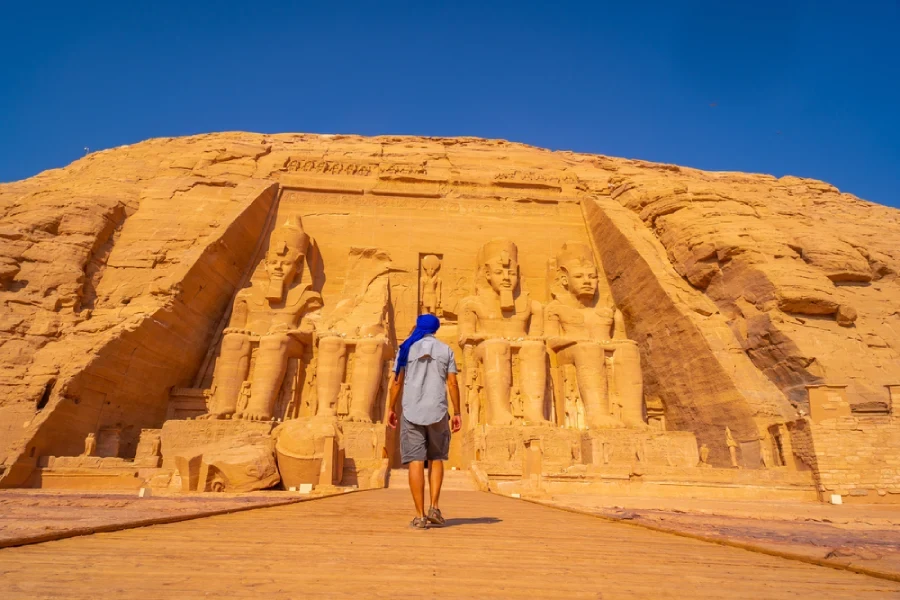 Abu Simbel Templo, Egito Roteiro