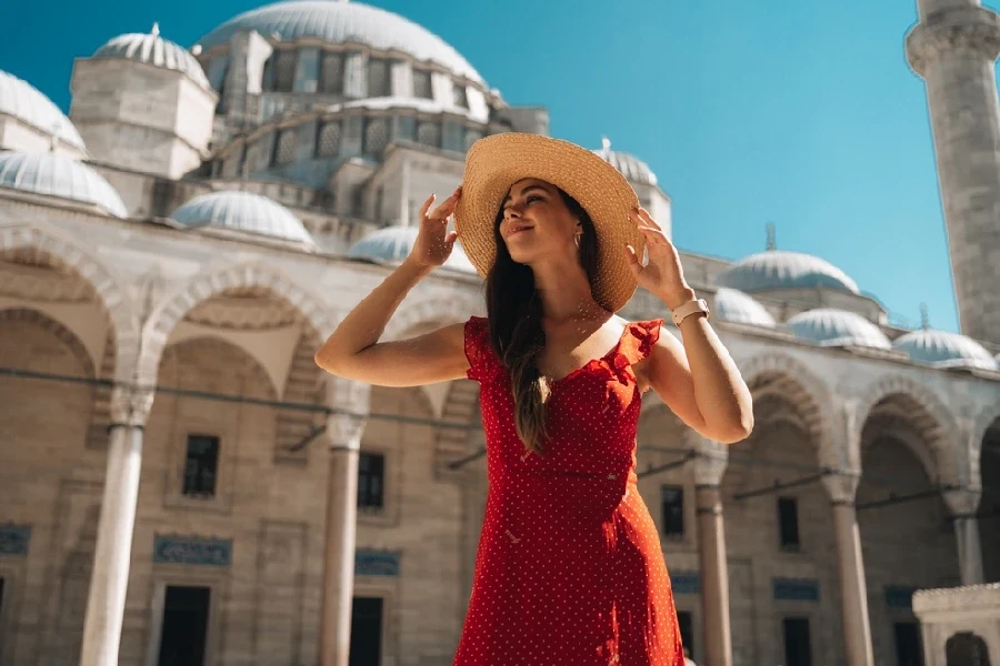 Mesquita, Férias na Turquia