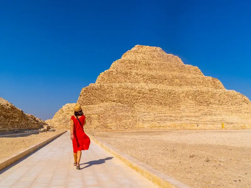 La Piramide a Gradoni di Sakkara