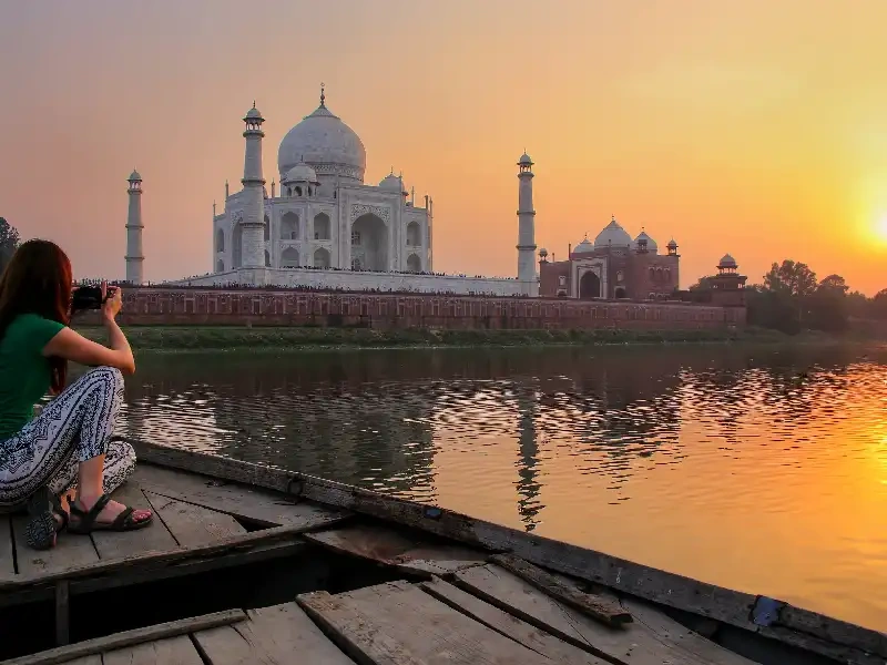 Taj Mahal, Viaggio india 