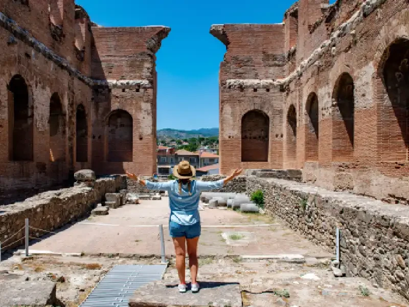 Pergamo rovine di Asklepion