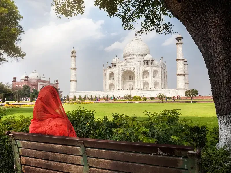 Taj Mahal, Triangolo d'oro India 