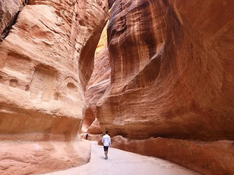 Siq, Giordania Viaggio