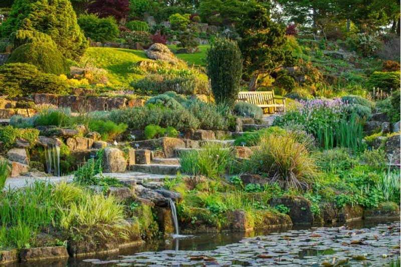 el Jardín Rock Garden