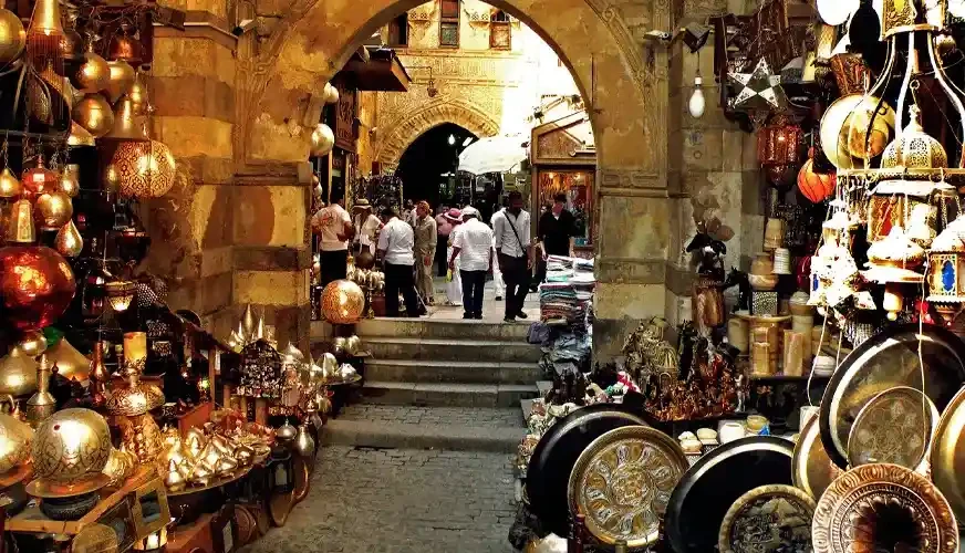 Khan El Khalili, Viaggio in Egitto