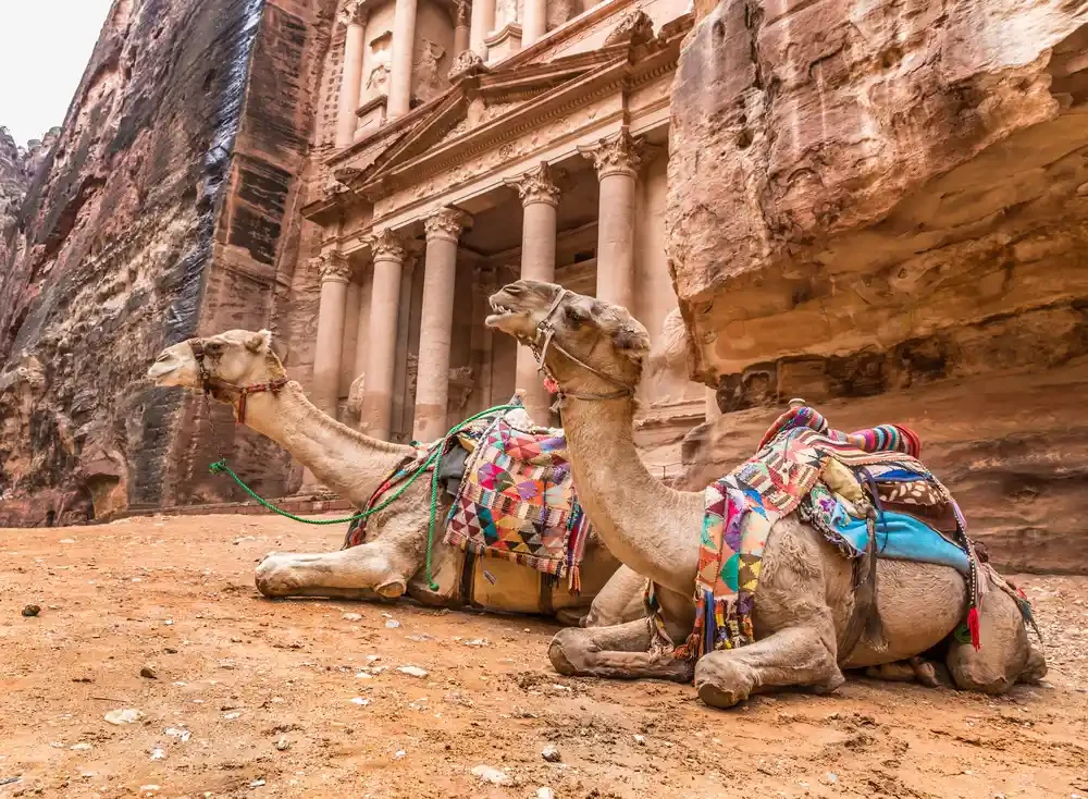 Petra, Giordania a Dicembre