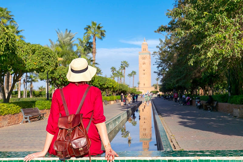 la Mezquita Koutoubia