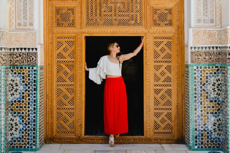 una turista a Marrakech , offerte viaggio marrakech una turista a Marrakech , offerte viaggio marrakech