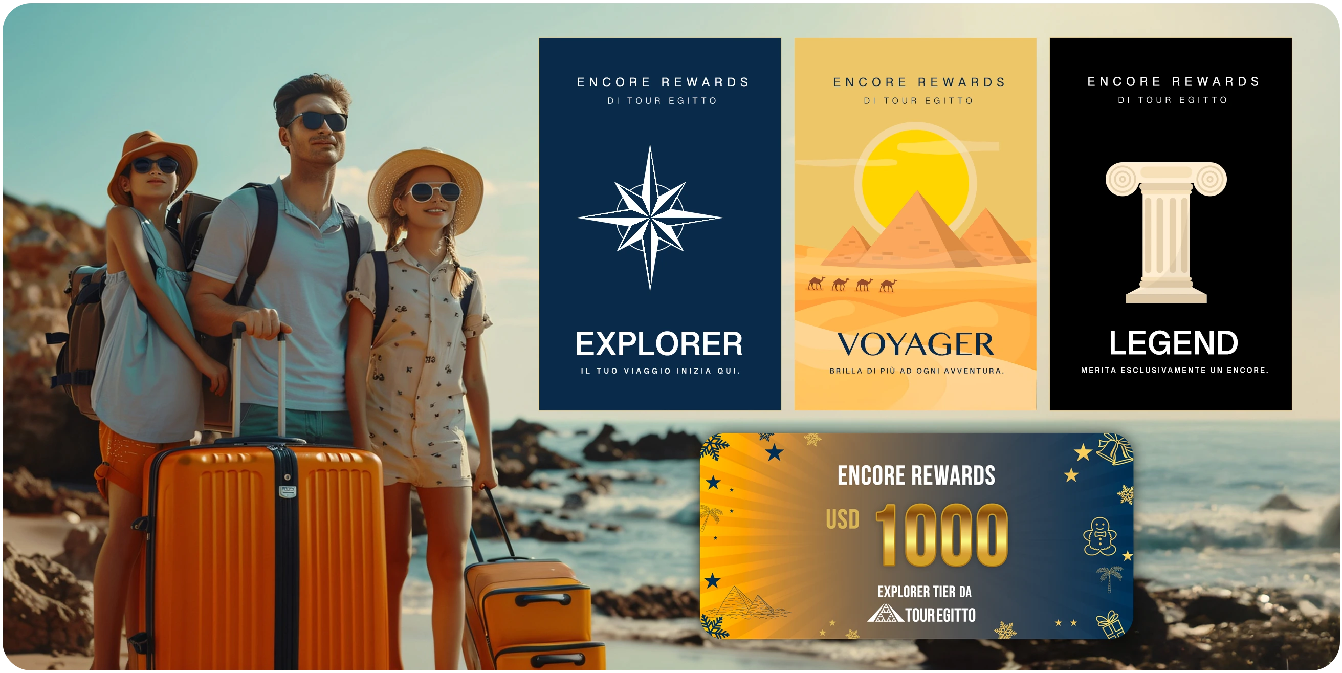 Benvenuto in Encore Rewards