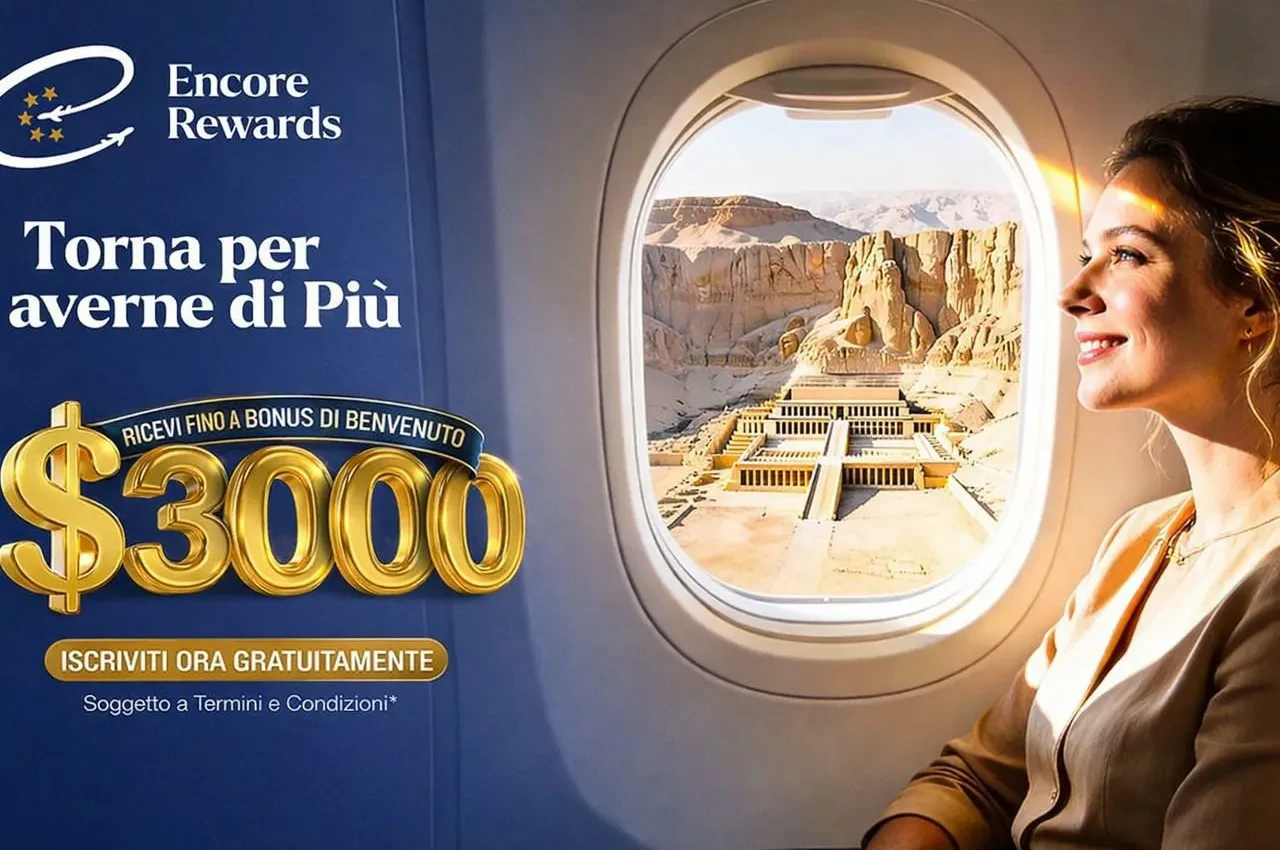 Benvenuto in Encore Rewards