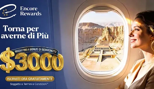 Benvenuto in Encore Rewards