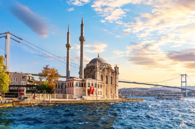 Ponte do Bósforo e Mesquita de Ortakoy, Bósforo 