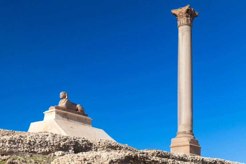 Colonna di Pompeo | Colonna di Pompeo Alessandria d'Egitto