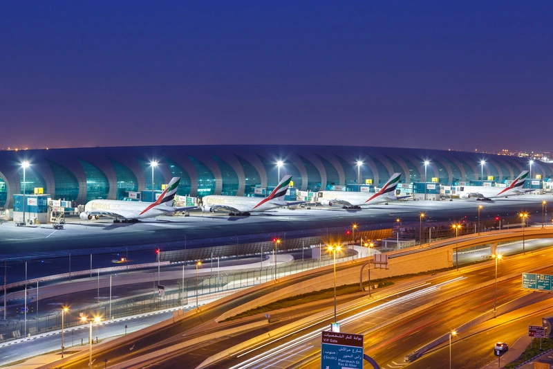 El Aeropuerto Internacional de Dubái