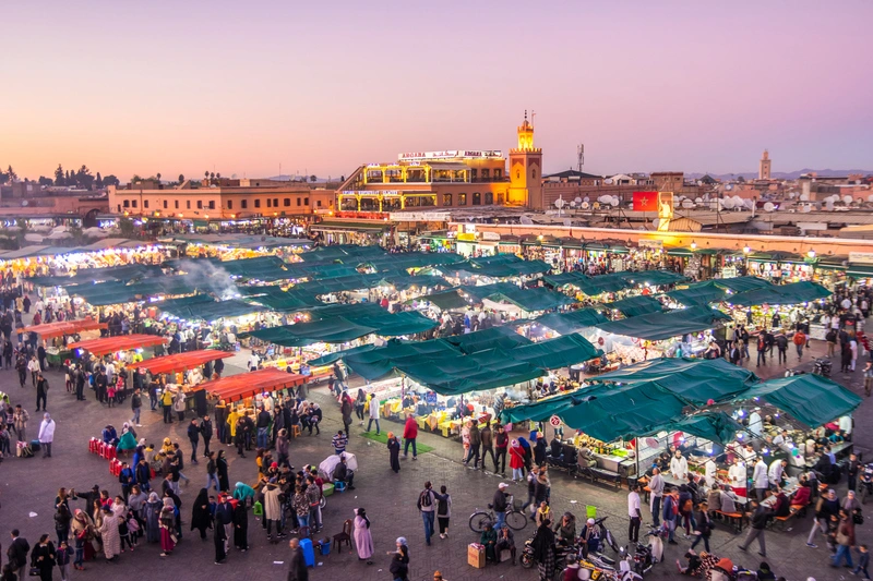 Jamma el Fna Marrakech, Marruecos