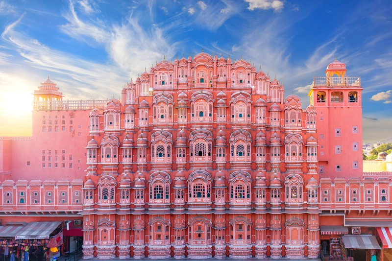 Palacio rosa Hawa Mahal, Jaipur, India Palacio rosa Hawa Mahal, Jaipur, India