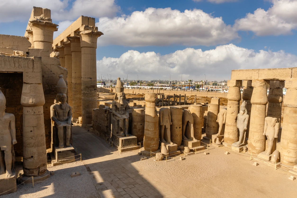Templo de Luxor en Egipto 