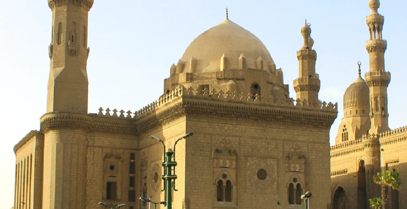 La moschea dall’esterno, moschea del sultan hassan