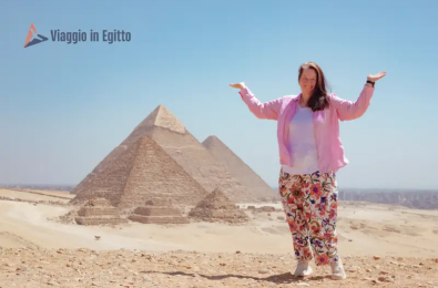 Una Donna nelle Piramidi, pacchetto di lusso in egitto