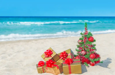 Spiaggia, egitto natale 2025