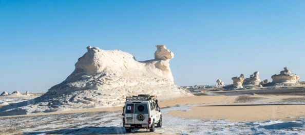 il deserto bianco, Deserto bianco Egitto