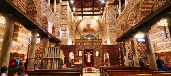 Chiesa di Abu Serga, viaggio della sacra famiglia in egitto