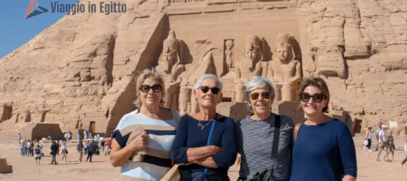 I Nostri Clienti ad Abu Simbel, egitto natale 2025