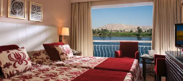 una camera, crociera luxor assuan