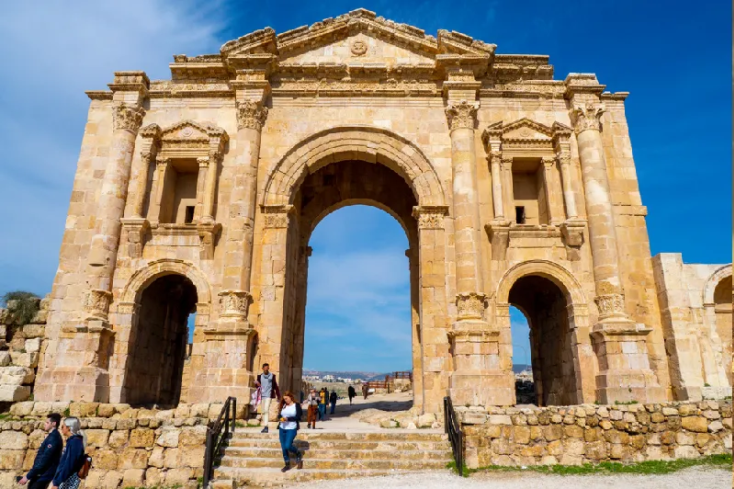 L'Arco di Adriano, jerash giordania cosa vedere