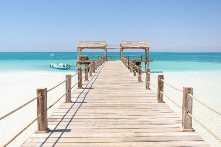Una spiaggia a hurghada