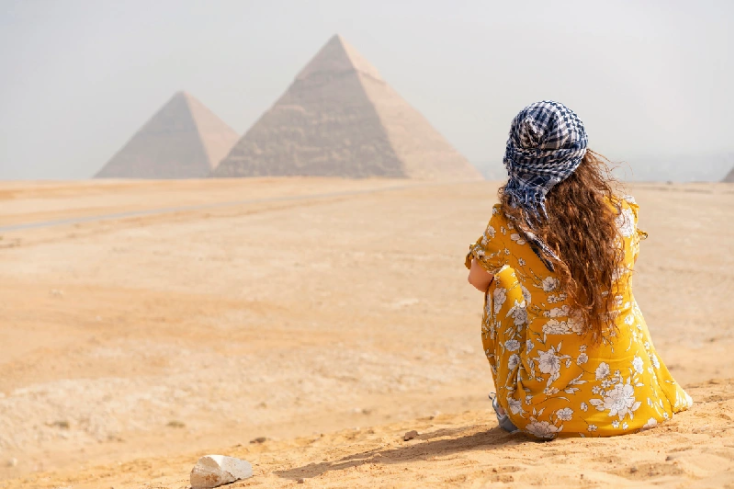 le piramidi di giza, egitto viaggiare sicuri