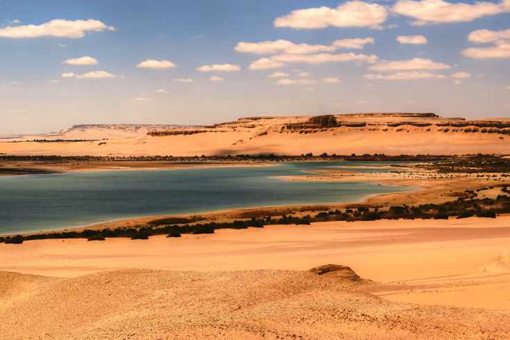 il lago magico al fayum egitto