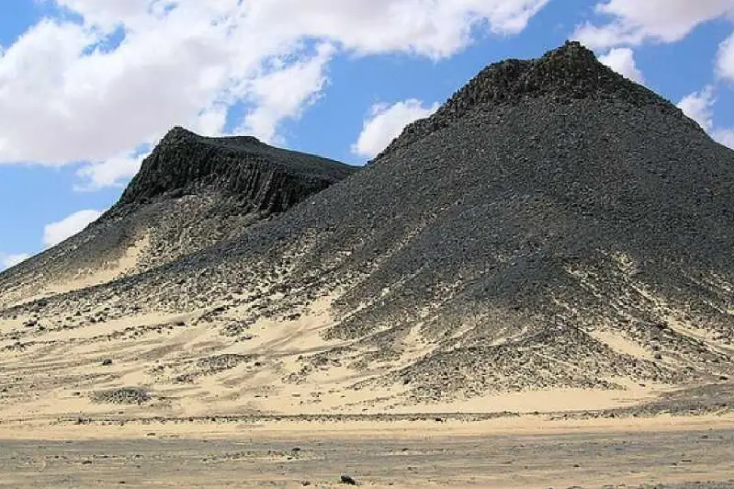 il deserto nero in Egitto , Deserto nero egitto