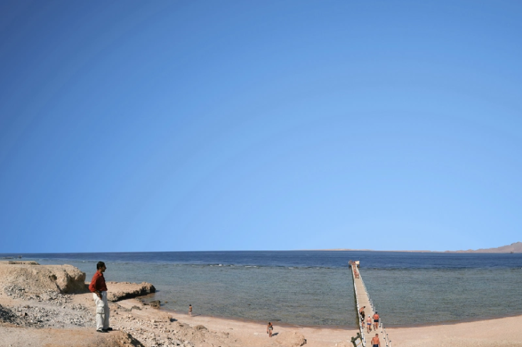 la bellezza della spiaggia, sharm el luli